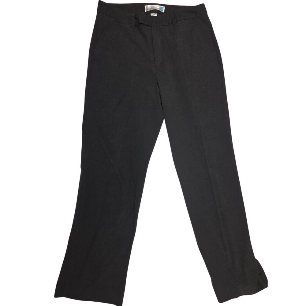 Old Navy Essential Stretch Straight Leg Dress Pants Black Size 12 Long